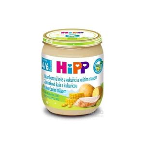 HiPP Príkrm BIO Zemiaky s kukuricou a morč.mäsom (od ukonč. 4./6. mesiaca) 125 g