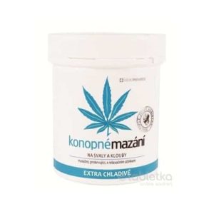 Konopné mazanie extra chladivé