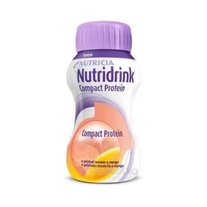 NUTRIDRINK COMPACT PROTEIN s príchuťou broskyňa a mango 24x125ml