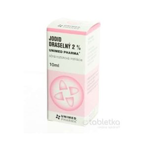 JODID DRASELNÝ 2 % UNIMED PHARMA – 10ml