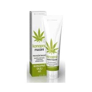 Konopné mazanie 10% konopného oleja 100ml
