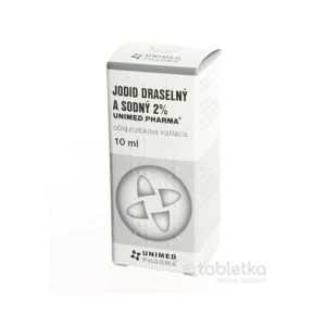 JODID DRASELNÝ A SODNÝ 2 % UNIMED PHARMA – 10ml