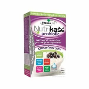 Nutrikaša probiotic – CHIA a čierna ríbezla 3x60g