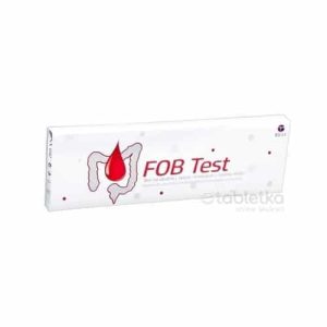 TOZAX FOB TEST kazetový test na zistenie okultného krvácania v stolici – 1 ks
