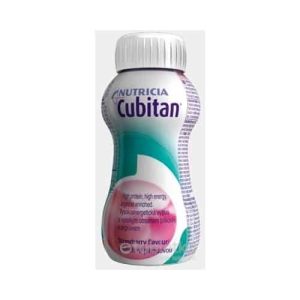 Cubitan s jahodovou príchuťou 4×200 ml