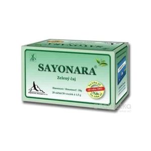 SAYONARA zelený čaj 20×1,5 g