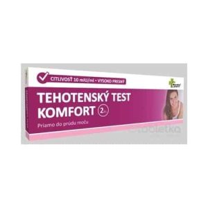 Slovakiapharm TEHOTENSKÝ TEST KOMFORT 2 kusy