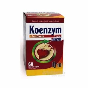 DACOM Koenzým Q10 15 mg s horčíkom 60ks