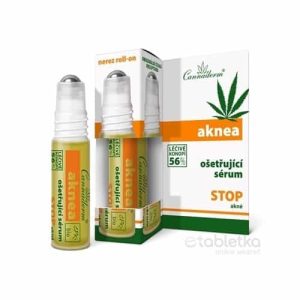 Cannaderm AKNEA ošetrujúce sérum na akné – roll-on 5 ml