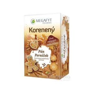 MEGAFYT Čierny čaj Korenený pán Perníček 20×2 g