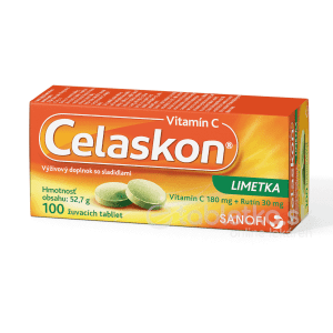 Celaskon LIMETKA žuvacie tablety 100 ks