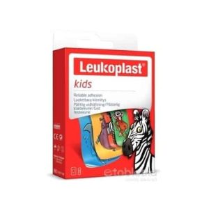 LEKOPLAST KIDS náplasť na rany, 2 veľkosti, 1×12 ks
