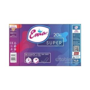 Ema Super vložky inkontinenčné, pre ženy 20 ks
