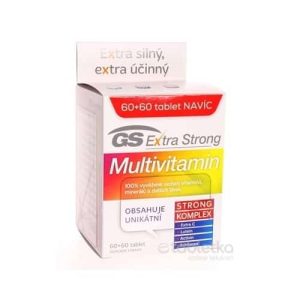 GS Extra Strong Multivitamín 60+60 tabliet
