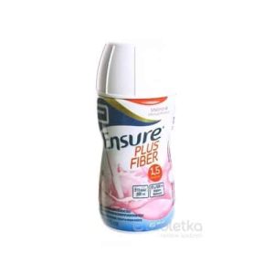 Ensure PLUS FIBER malinová príchuť, 1×200 ml