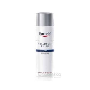 Eucerin HYALURON-FILLER UREA nočný krém proti vráskam pre suchú pleť 50 ml