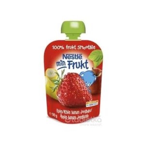 Nestlé min Frukt Jahoda Jablko Banán 1x90g