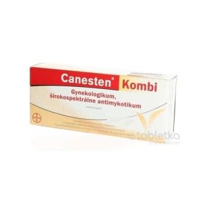 Canesten Kombi (1 vaginálna tableta 500mg + krém 20g) 1 set