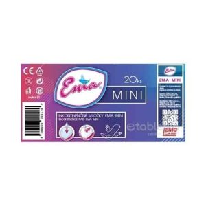 Ema Mini vložky inkontinenčné, pre ženy 1×20 ks