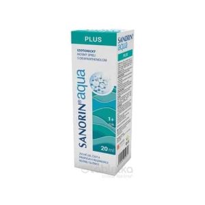 Sanorin aqua PLUS sprej do nosa 20ml