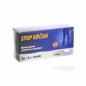 STOP KŔČOM Mg + B6 + Draslík 50 tabliet