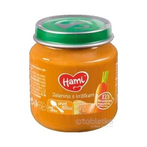 Hami príkrm Zelenina s králikom prvá lyžička (od ukonč. 4. mesiaca) 125 g