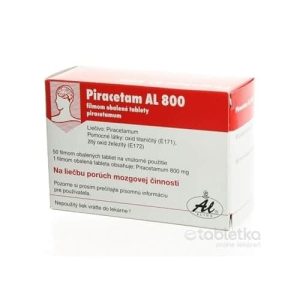 PIRACETAM AL 800 tbl flm 800 mg (blis. PVC/Al) 1×50 ks