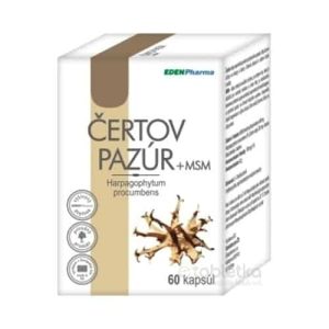 EDENPharma ČERTOV PAZÚR + MSM cps 60