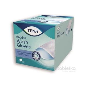 TENA UMÝVACIE RUKAVICE S FÓLIOU 16×25 cm – 175 ks