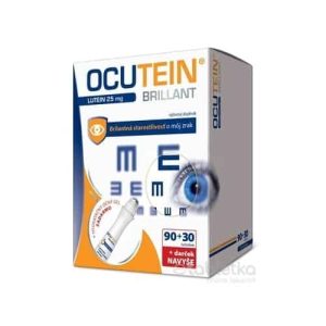 OCUTEIN BRILLANT Luteín 25 mg – DA VINCI 90+30 cps + darček