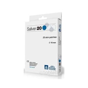 Saliver – 20 náplasť na odstránenie bradavíc 20 ks