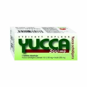 NATURVITA YUCCA 500 mg Yucca shidigera 1x60ks