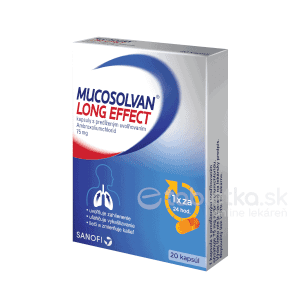 MUCOSOLVAN LONG EFFECT 75mg 20 kapsúl