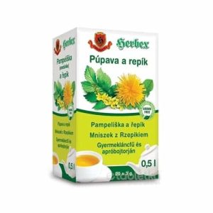 HERBEX Púpava a repík – záparové vrecká 20×3 g