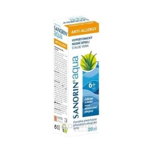 SANORIN aqua ANTI-ALLERGY sprej do nosa 20ml