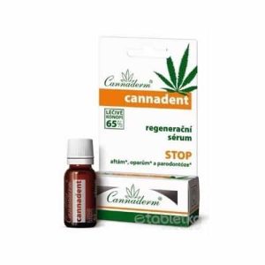 Cannaderm CANNADENT regeneračné sérum na afty a opary 5 ml