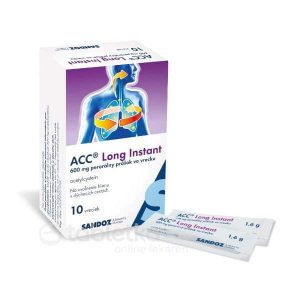 ACC Long Instant 600mg 10 vreciek