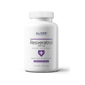 ALIVER Resveratrol cps 1×60 ks
