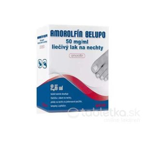 AMOROLFÍN BELUPO 50mgml liečivý lak na nechty