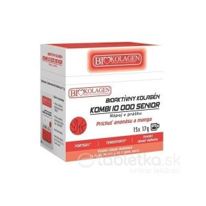 ASP BIOAKTÍVNY KOLAGEN KOMBI 10 000 SENIOR nápoj v prášku, vrecúška 15×17 g (255g)