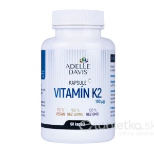 Adelle Davis Vitamín K2 100mcg, 60 cps