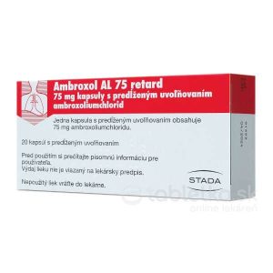 Ambroxol AL 75 retard 75mg 20 kapsúl