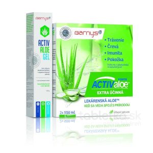 BARNY’S activ. ALOE set 2X500ml +ALOE gel100g