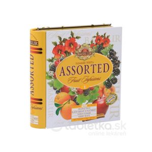 BASILUR Fruit Infusions Book Summer Fiesta plech 32 x 1,8 g