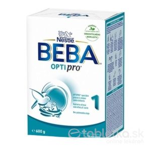 BEBA OPTIPRO 1 (inov.2021) počiatočná mliečna výživa od narodenia 600 g