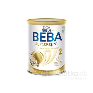 BEBA SUPREME pro 5HM-O 2 následná mliečna výživa (od ukonč. 6. mesiaca) (inov.2021) 800 g