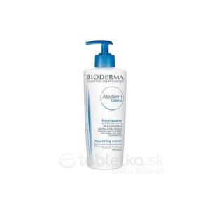 BIODERMA Atoderm KRÉM výživný telový (s pumpou), suchá, citlivá pokožka, 1x200 ml