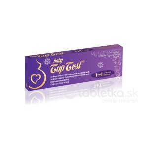 Baby Top Test tehotenský tyčinkový 2 ks
