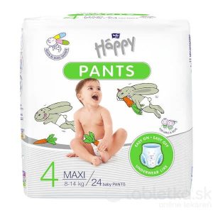 Bella Happy Pants 4 Maxi 8-14 kg 24 ks