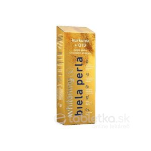 Biela perla Kurkuma + Q10 zubná pasta 75ml